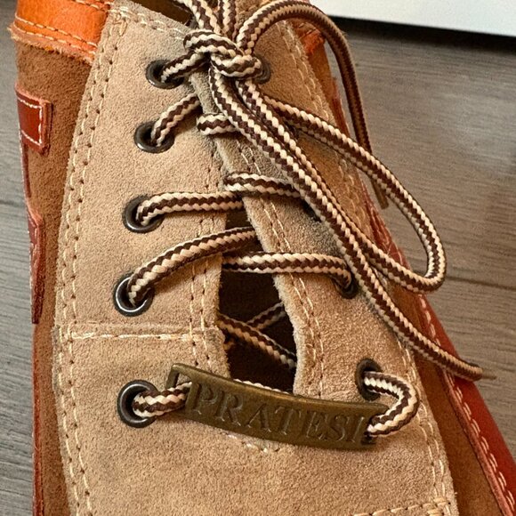 Pratesi Suede & Leather Mens Shoes - Picture 8 of 10